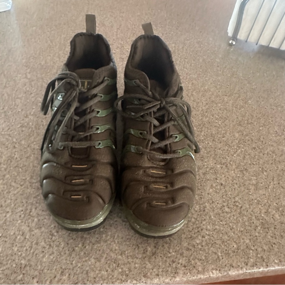 Nike Vapormax green Athletic Sneakers gym strength training M 8.5 W 10 - Picture 4 of 7